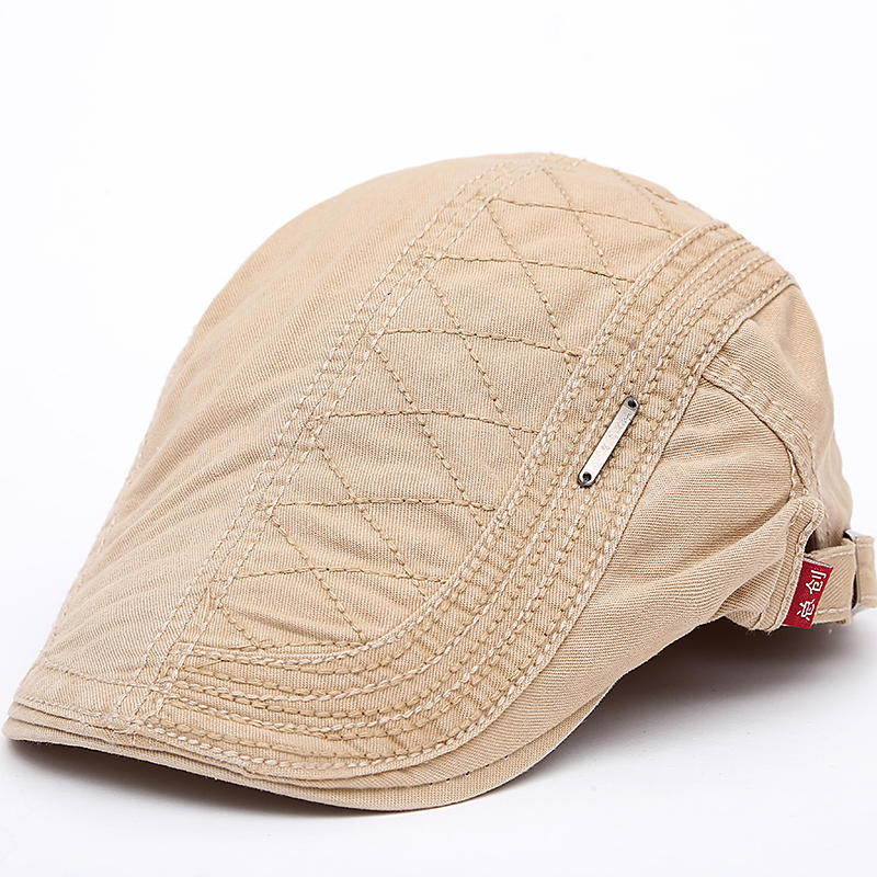 Katoenen flatcap — AMSTERDAM