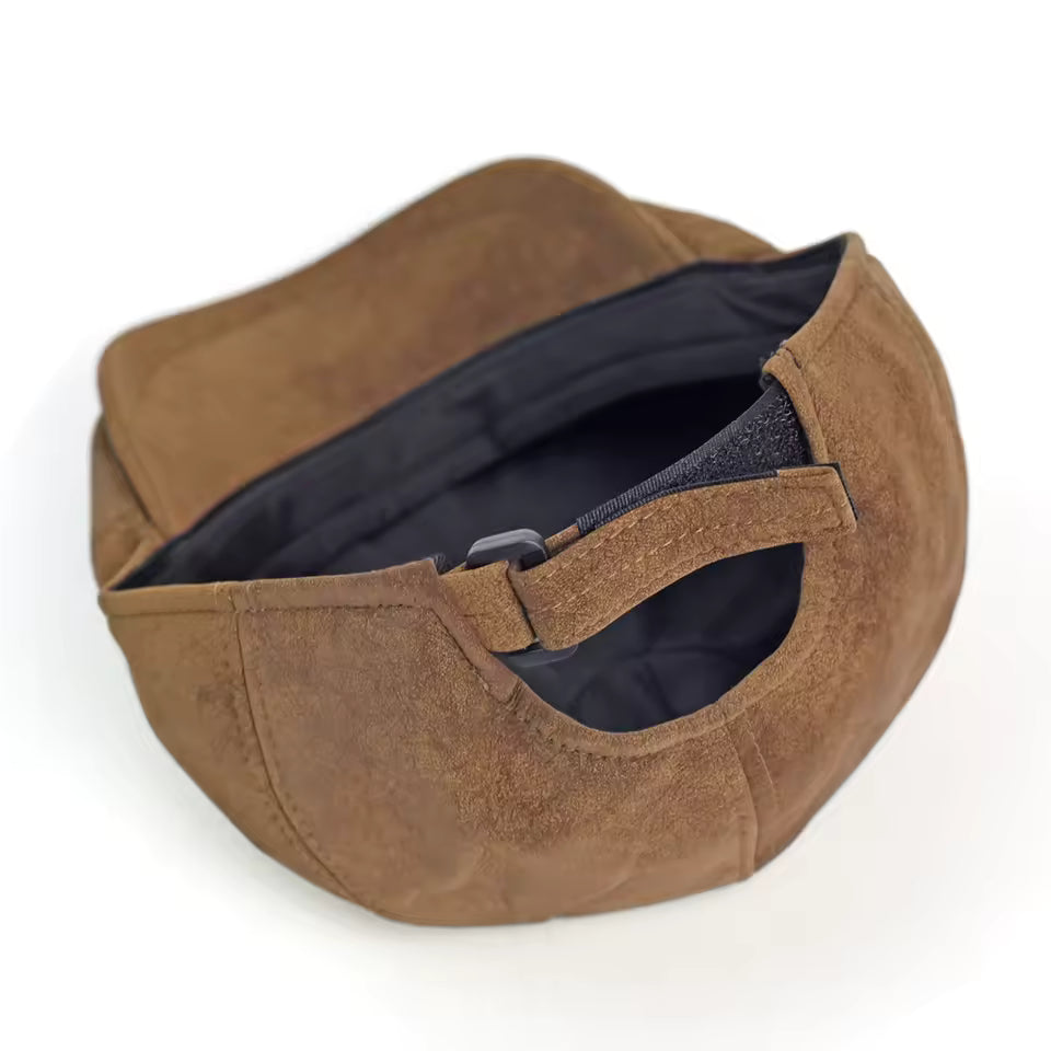 Kunstleren flatcap — SPIJKENISSE
