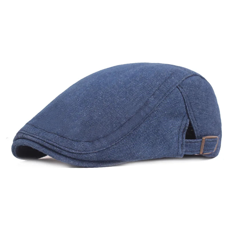 Denim flatcap — TOLLEBEEK