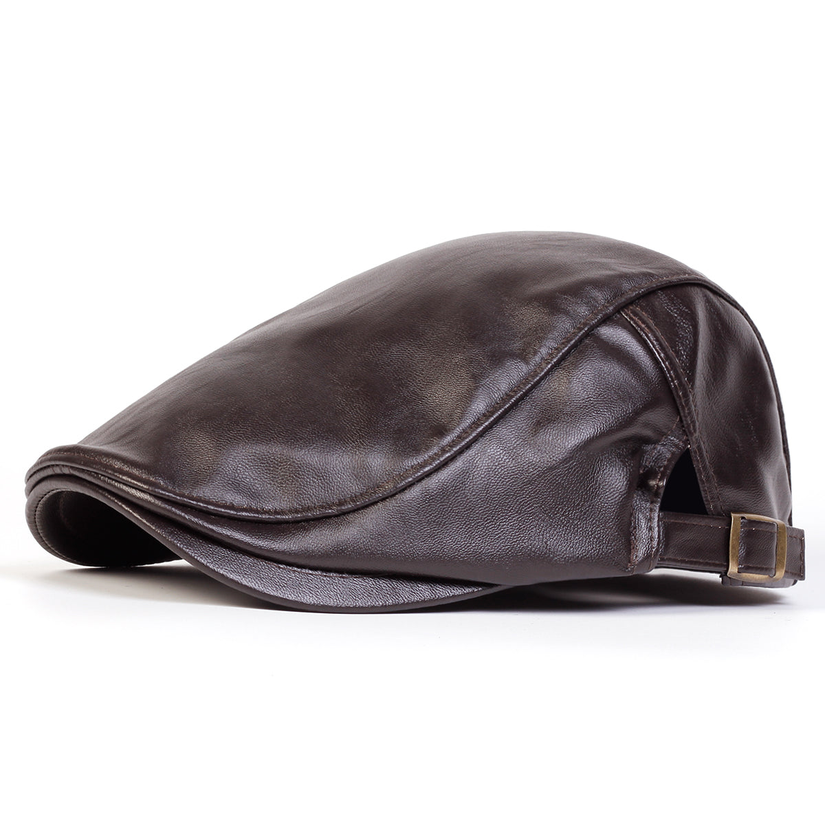 Leren chauffeurspet — BERGEIJK