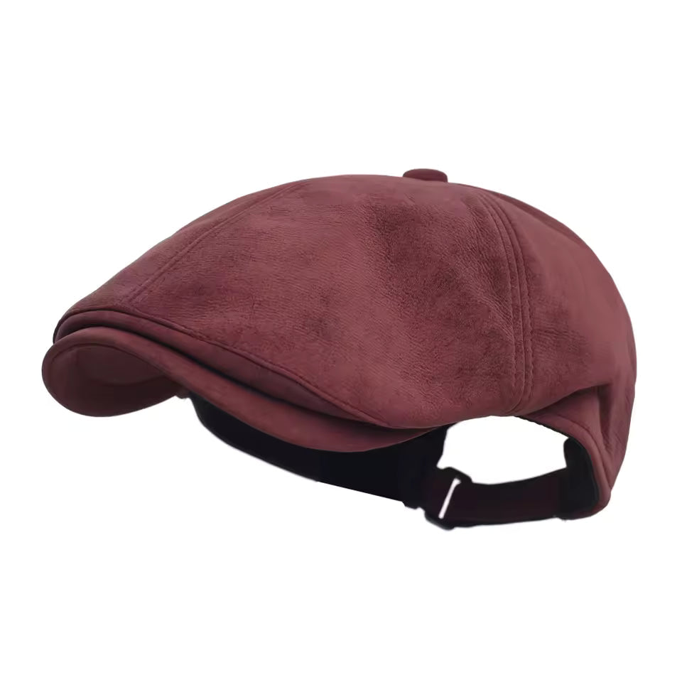 Kunstleren flatcap — SPIJKENISSE