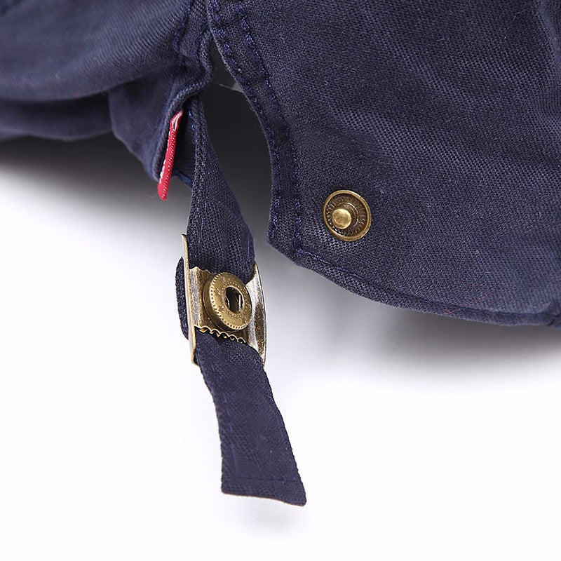 Katoenen flatcap — AMSTERDAM