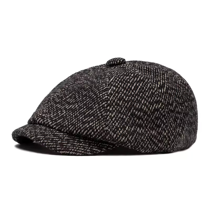 Tweed ballonpet — KAMPERLAND