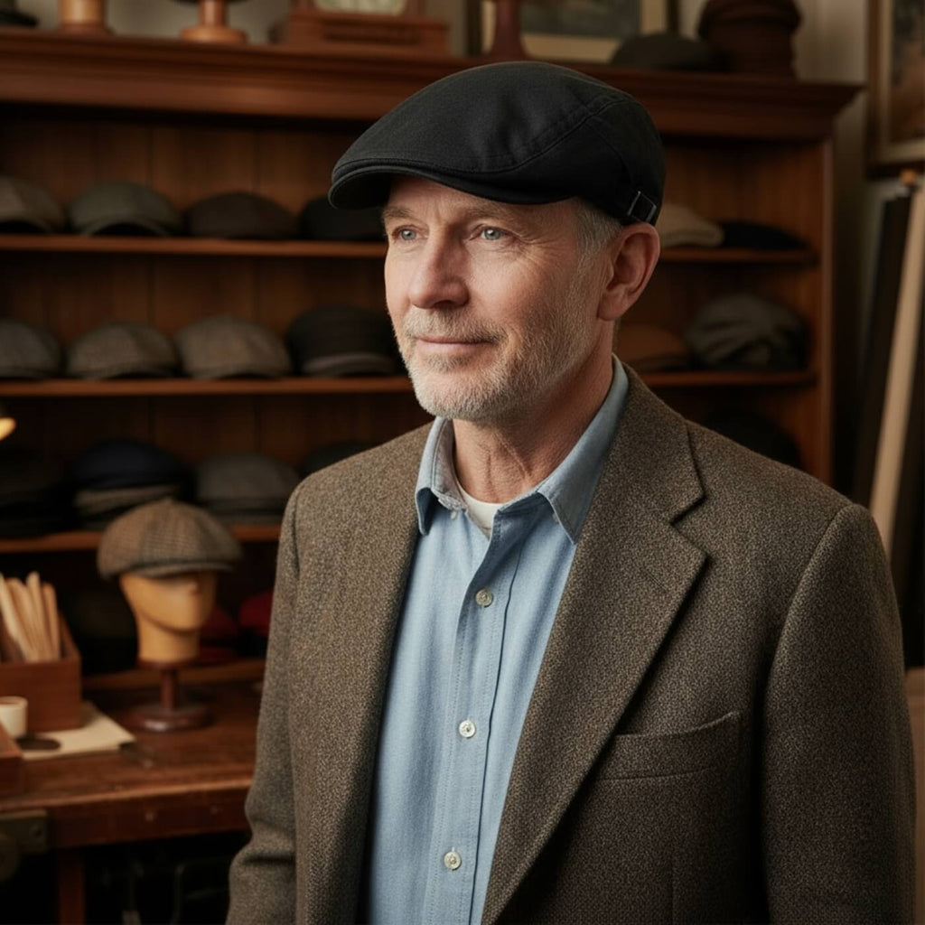 Katoenen flatcap — MALDEN