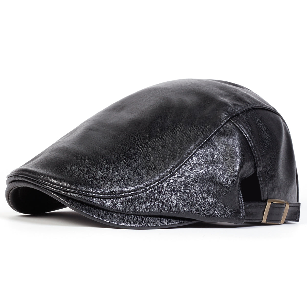 Leren chauffeurspet — PANNINGEN