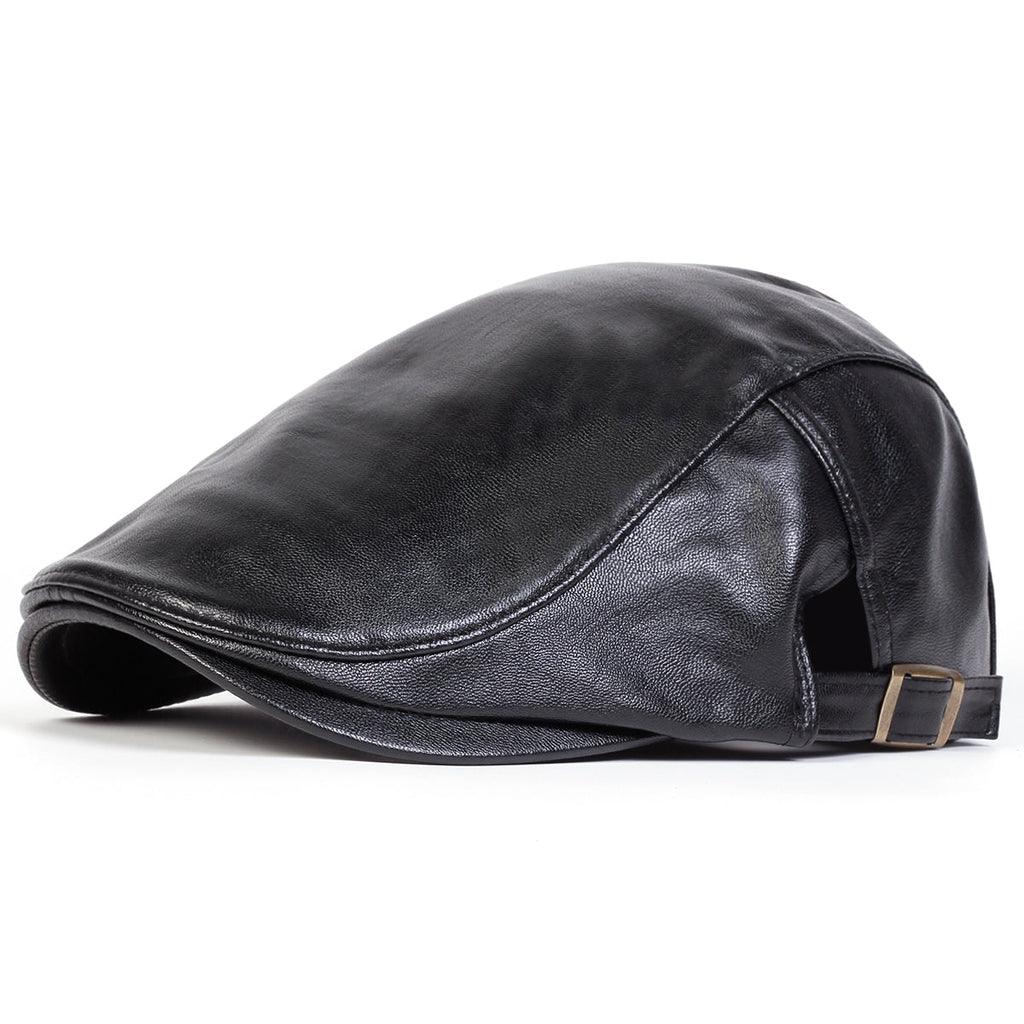 Leren chauffeurspet — AKERSLOOT