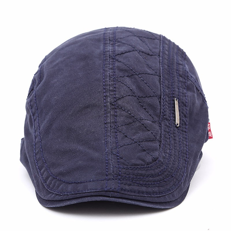 Katoenen flatcap — AMSTERDAM