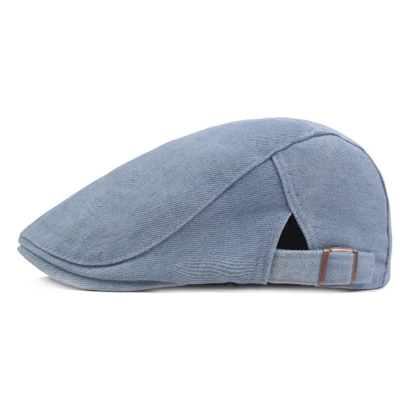 Denim flatcap — TOLLEBEEK