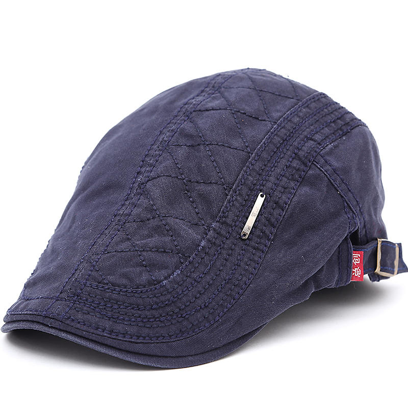 Katoenen flatcap — AMSTERDAM