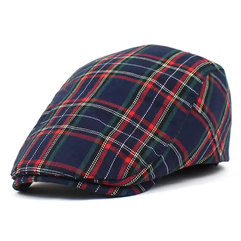 Flatcap van wolmix met ruit — KERKRADE
