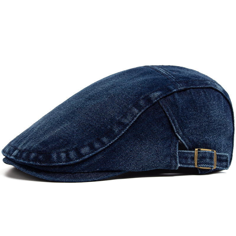 Denim flatcap — DONGEN