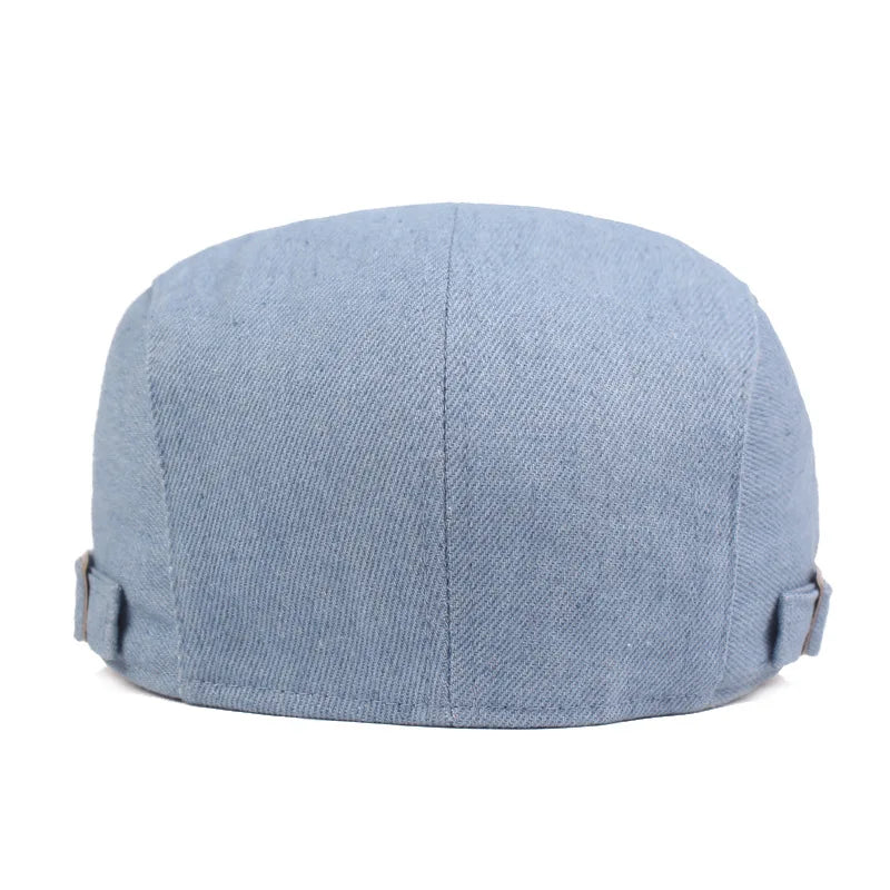 Denim flatcap — TOLLEBEEK
