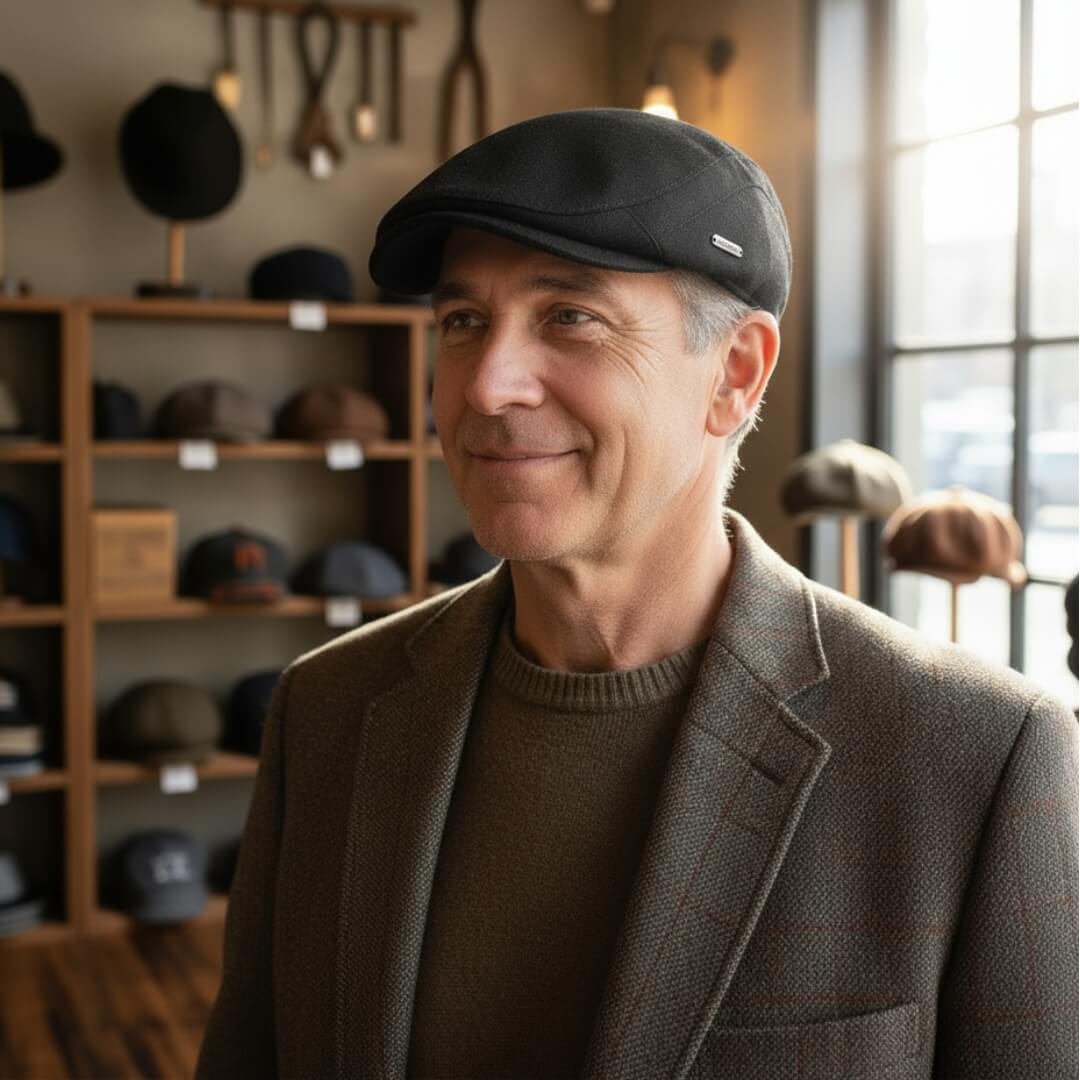 Katoenen ivy cap — GIETEN