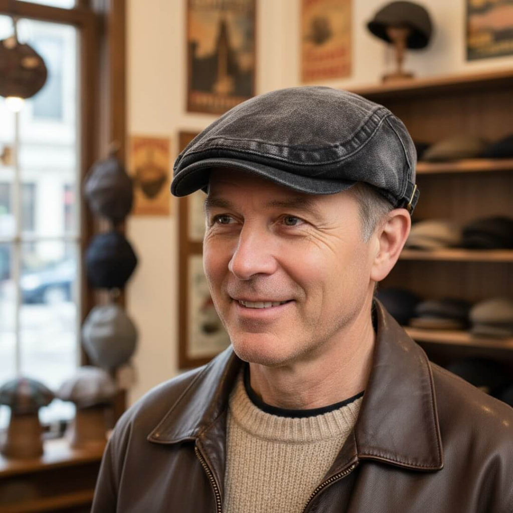 Denim flatcap — HOOFDDORP