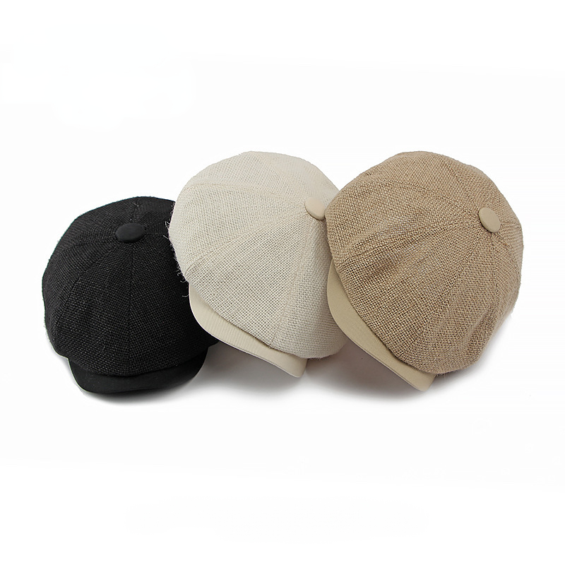 Linnen flatcap — SLOCHTEREN