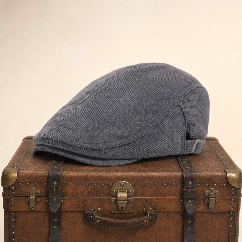 Corduroy flatcap — VLODROP