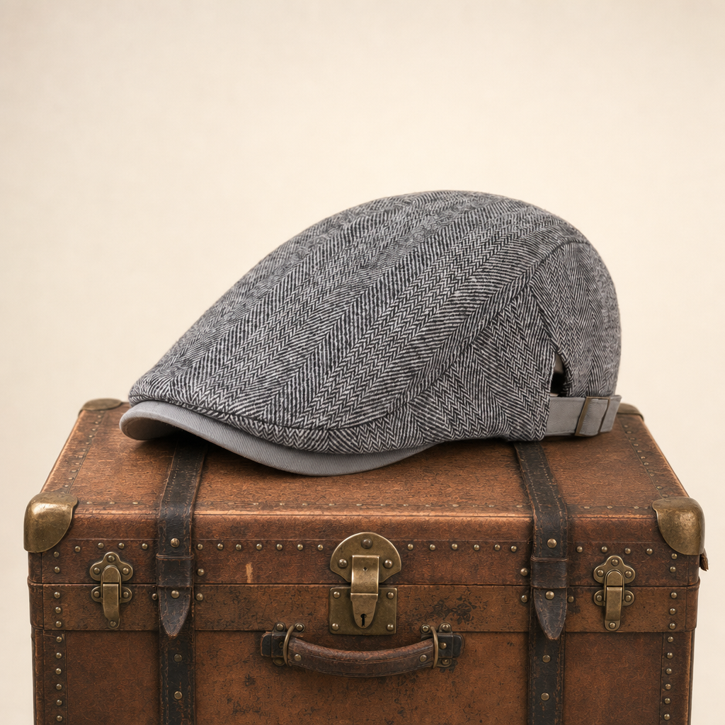 Wollen flatcap — ZELHEM