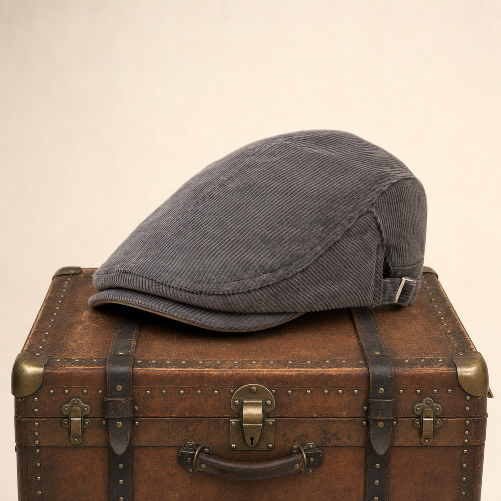 Corduroy flatcap — WASSENAAR