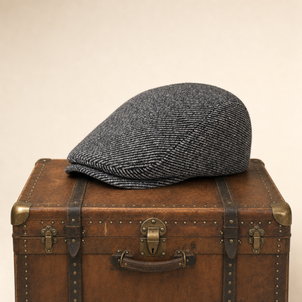 Tweed flatcap — DOKKUM