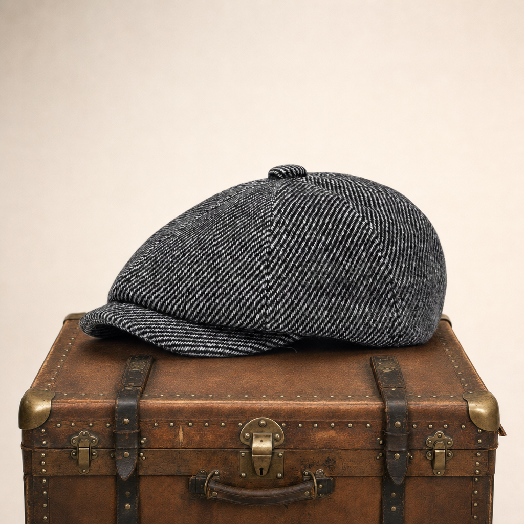 Tweed ballonpet — OUDERKERK
