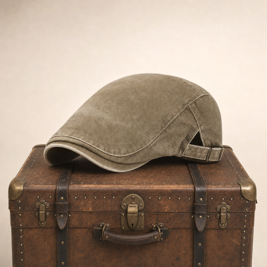 Katoenen flatcap — RILLAND