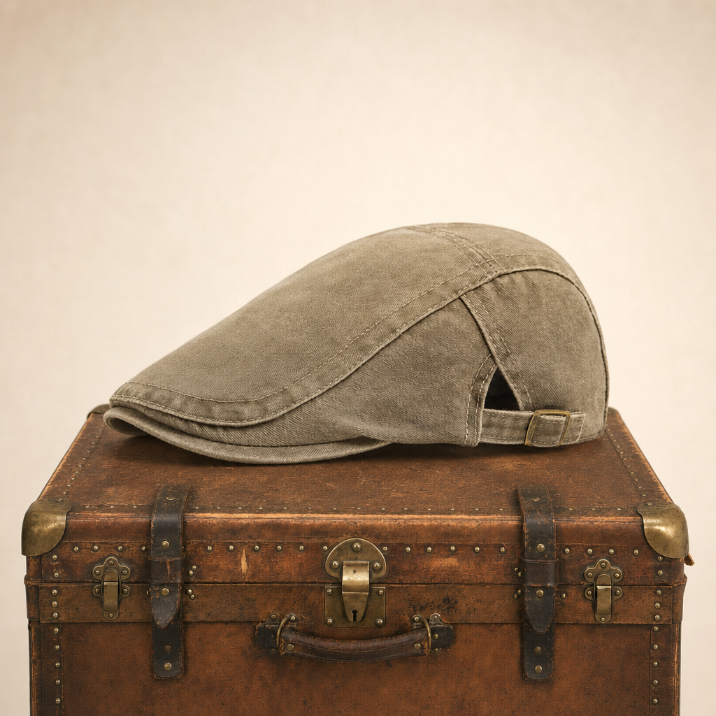 Denim flatcap — ZUIDLAREN