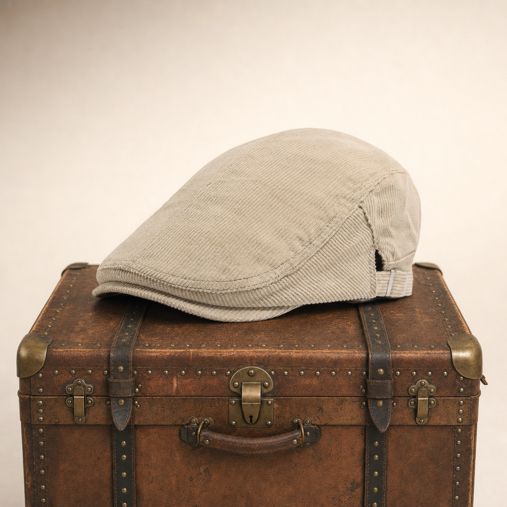 Corduroy flatcap — VLODROP
