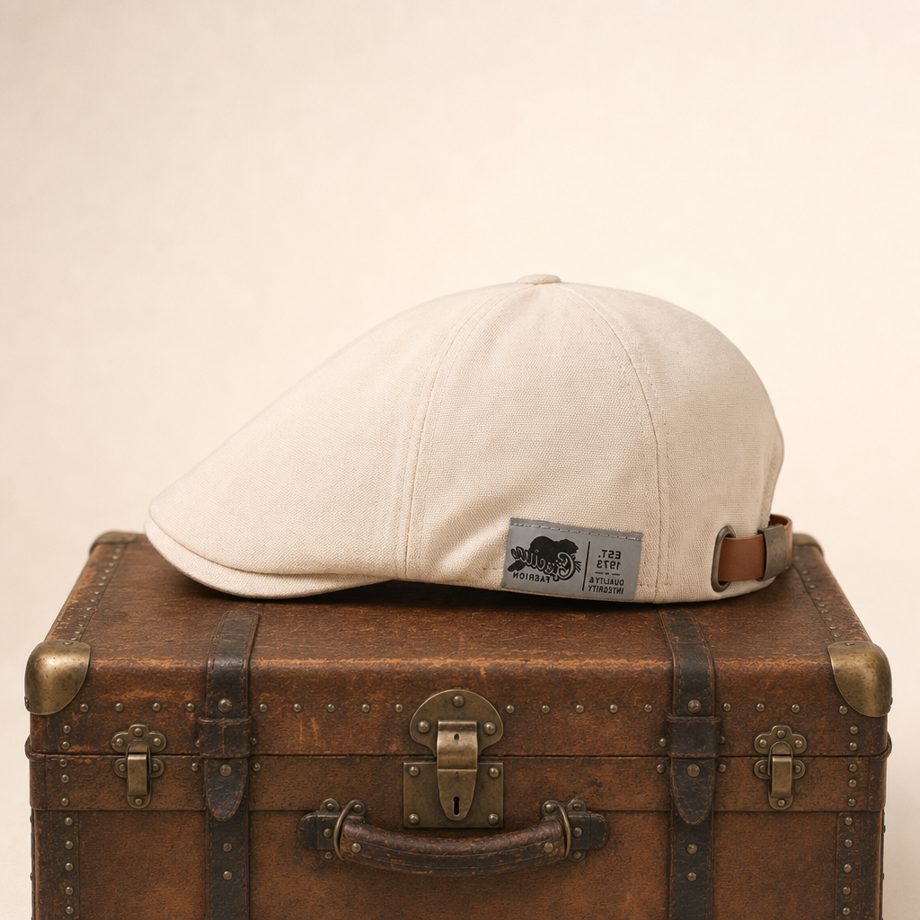 Katoenen flatcap — DEN HAAG