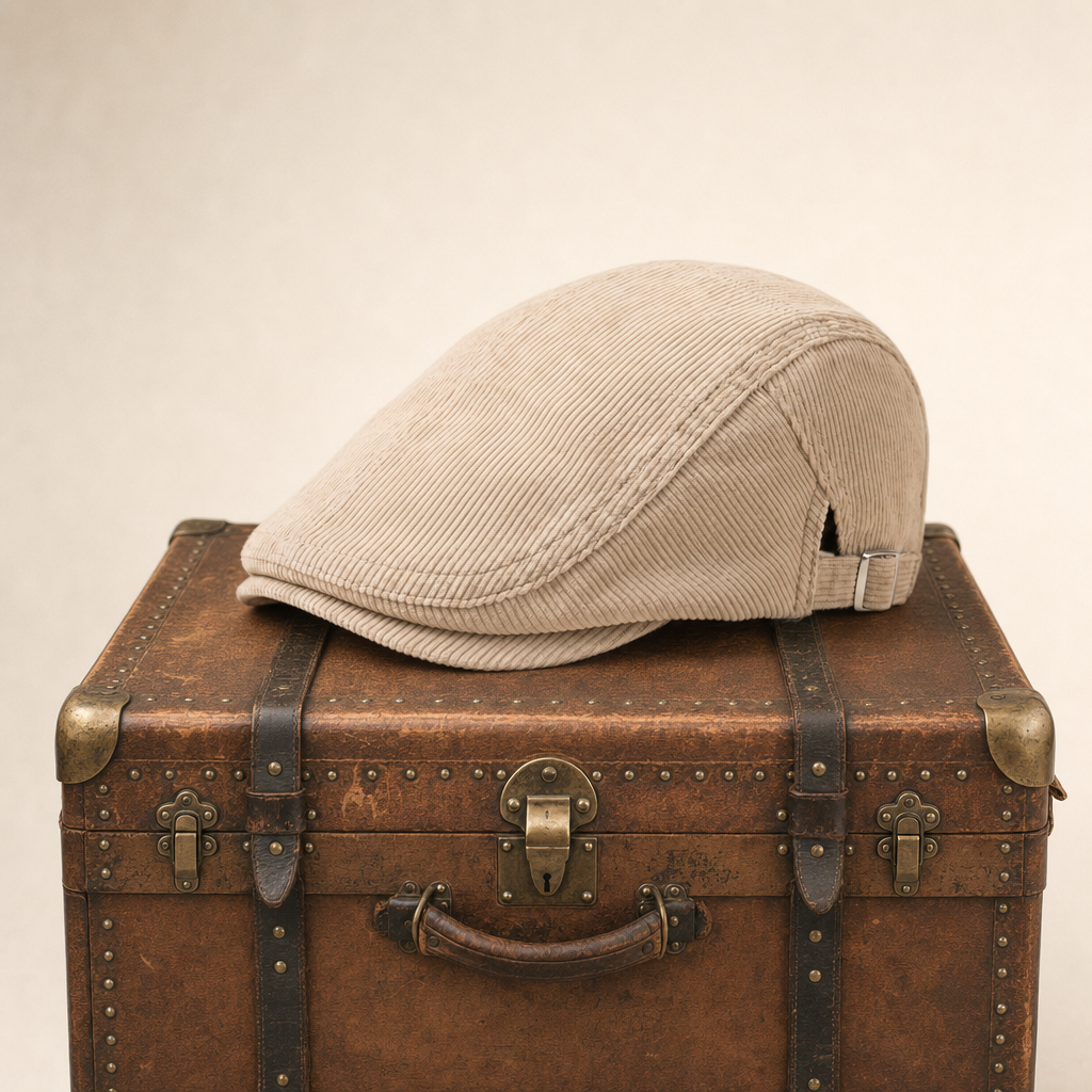 Corduroy flatcap — WASSENAAR