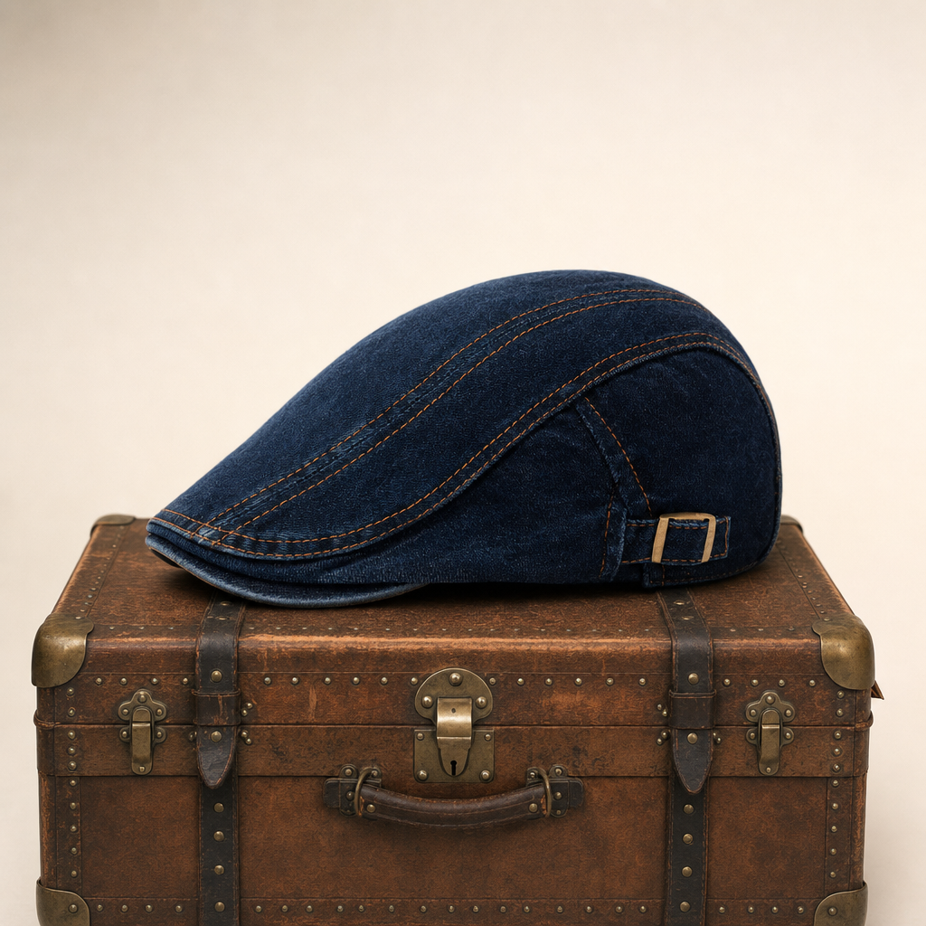 Denim flatcap — MARKNESSE