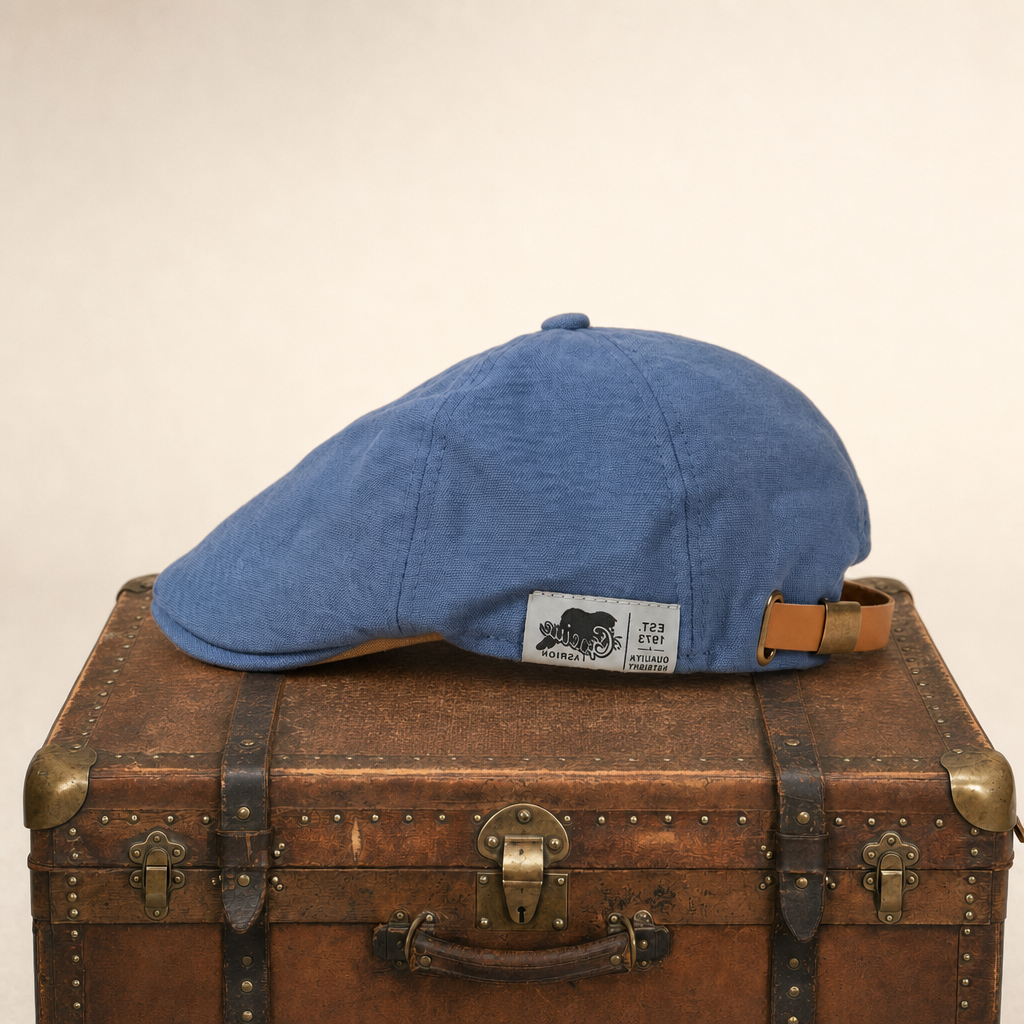 Katoenen flatcap — DEN HAAG