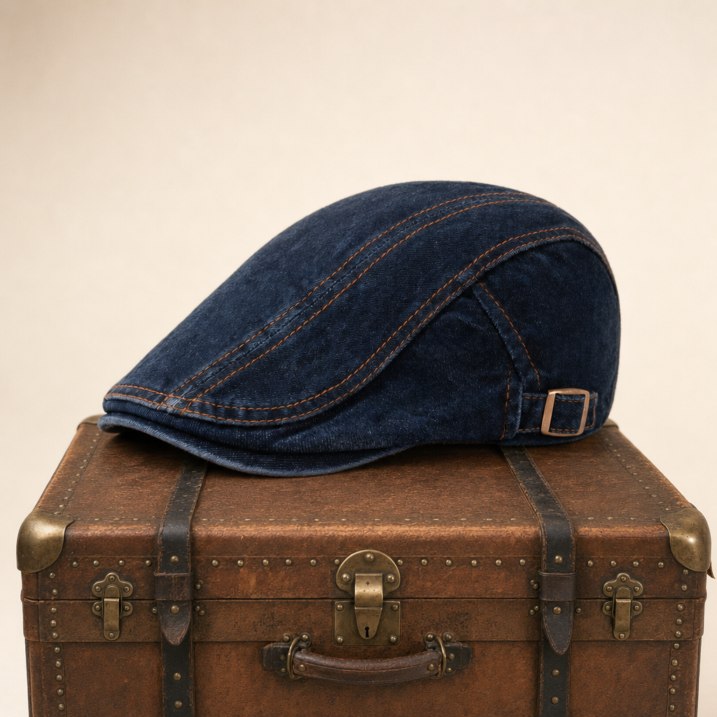 Denim flatcap — HEEZE