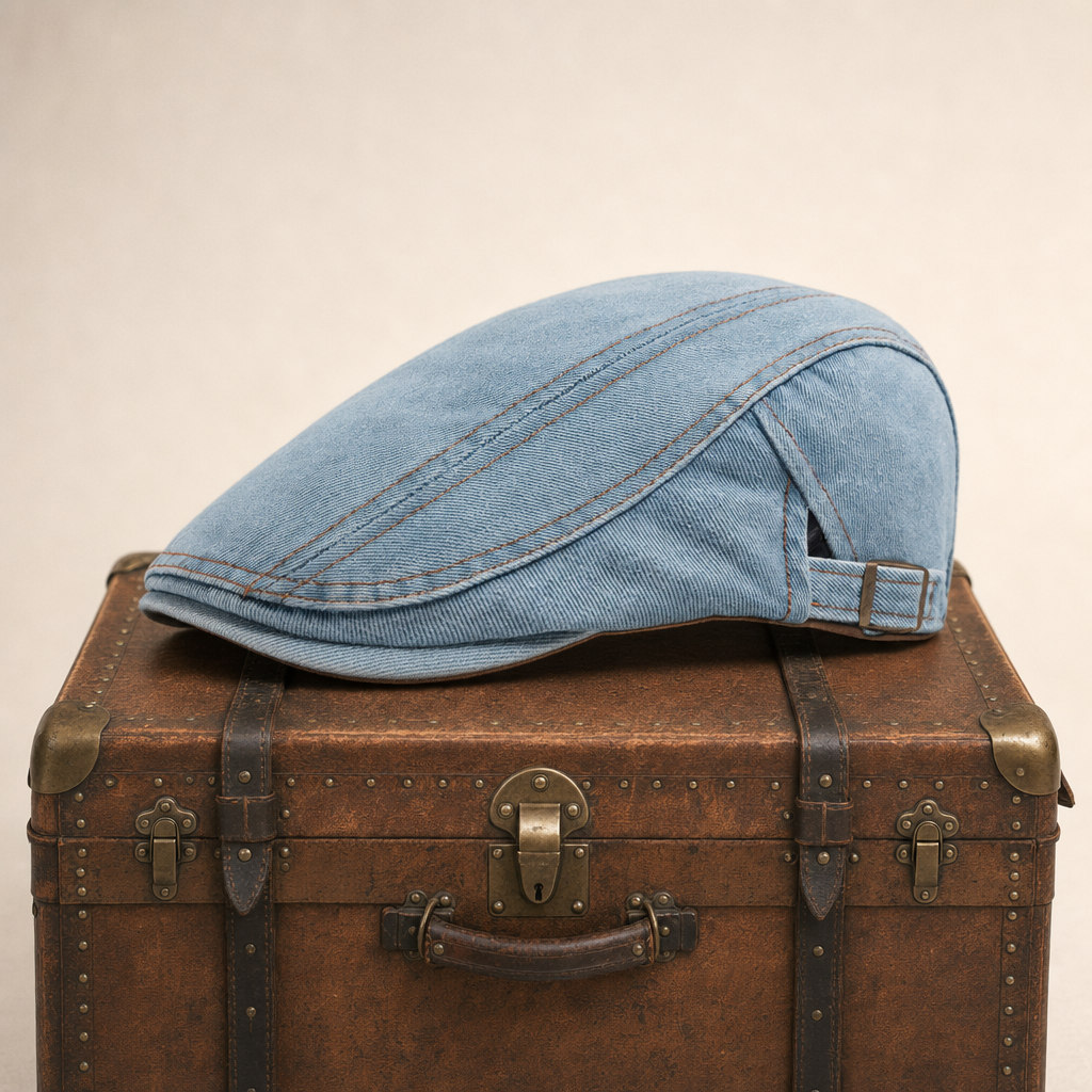 Denim flatcap — MARKNESSE