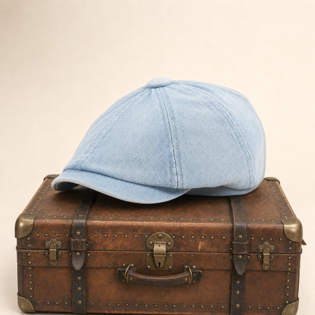 Denim ballonpet — VINKEVEEN