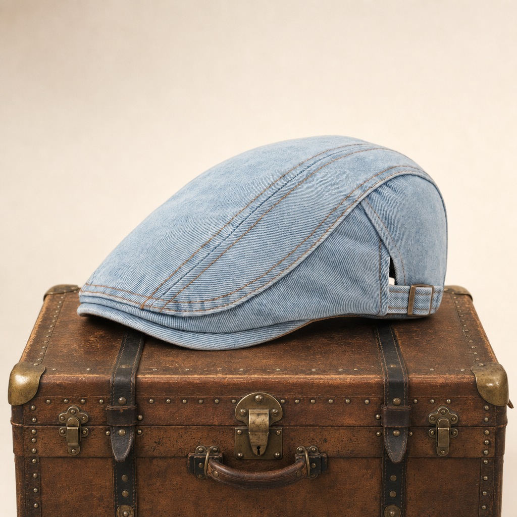 Denim flatcap — HEEZE