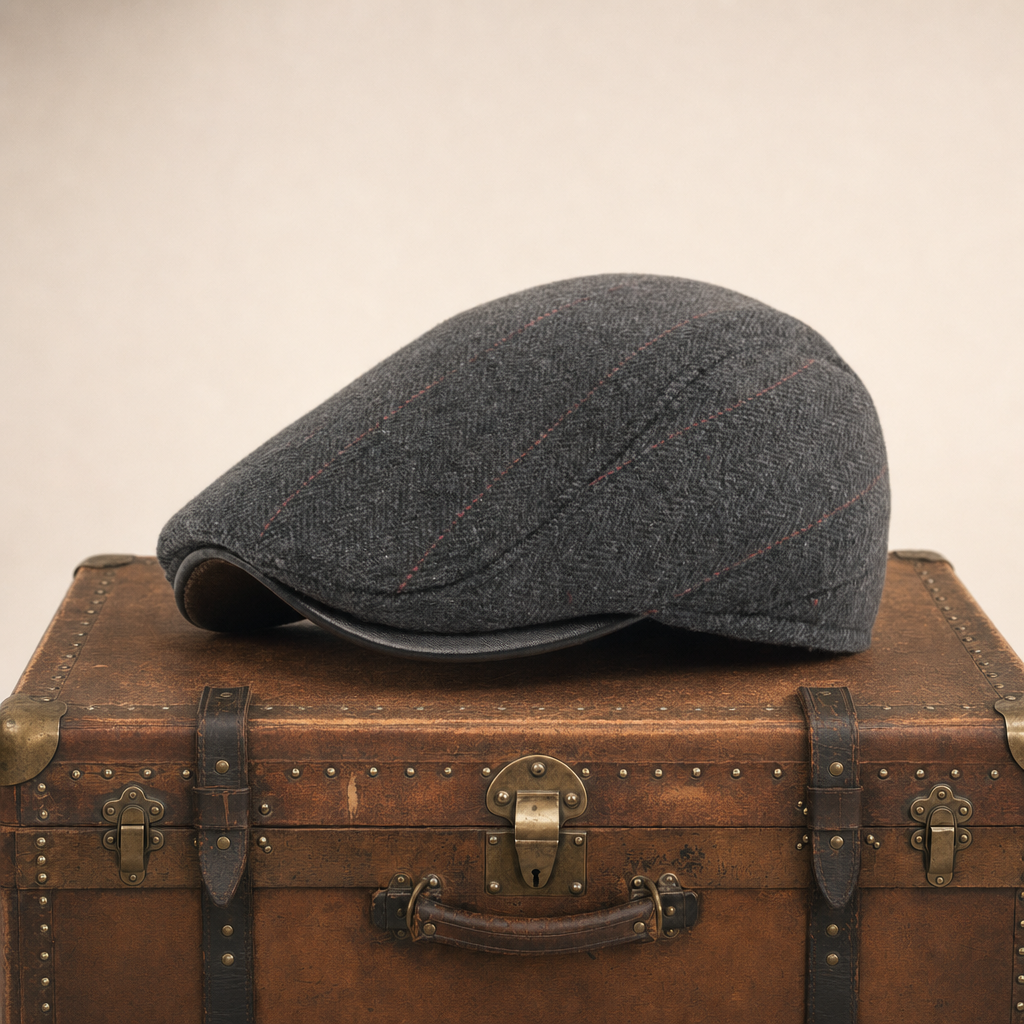Wollen chauffeurspet met oorkleppen — ASSEN