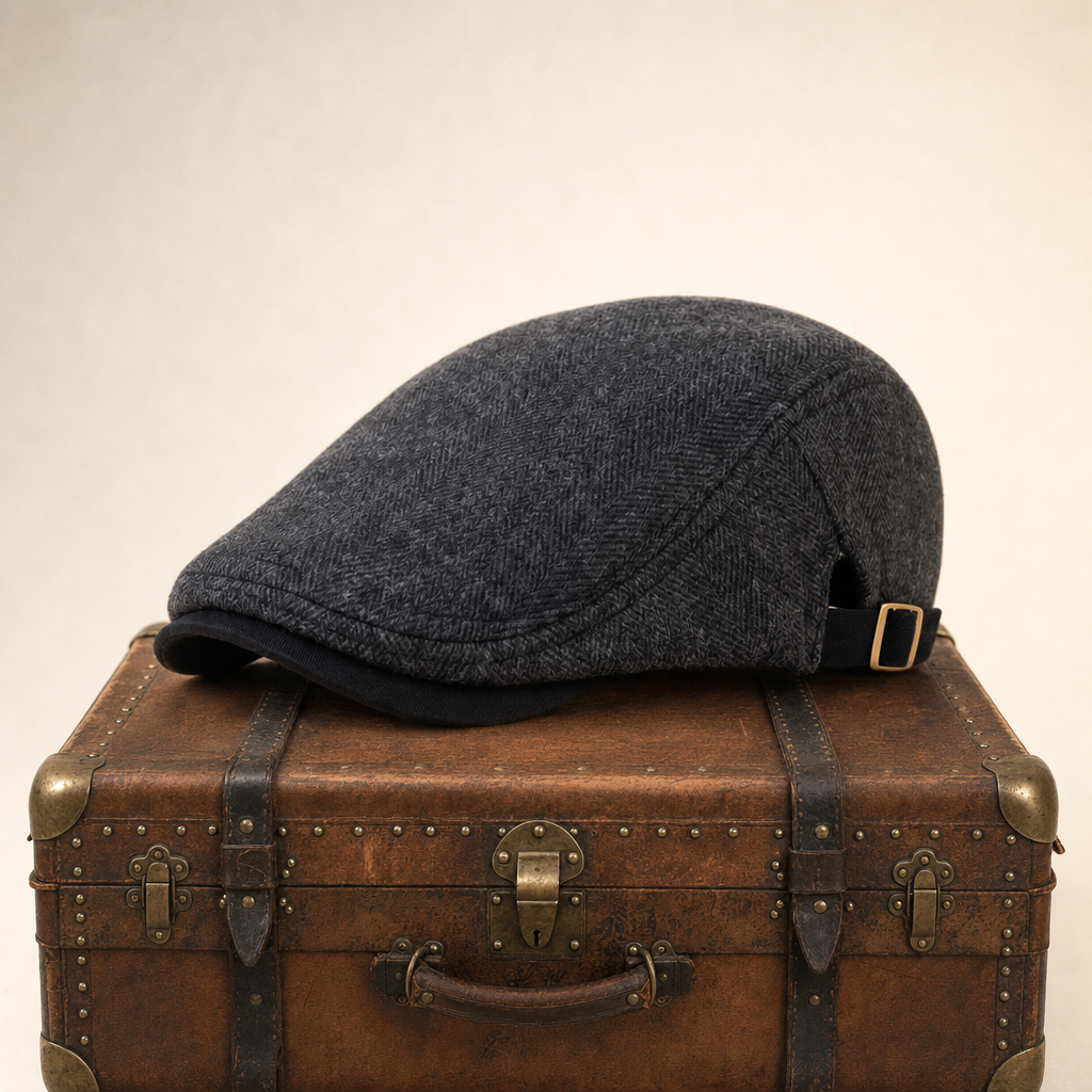 Wollen flatcap — ZELHEM