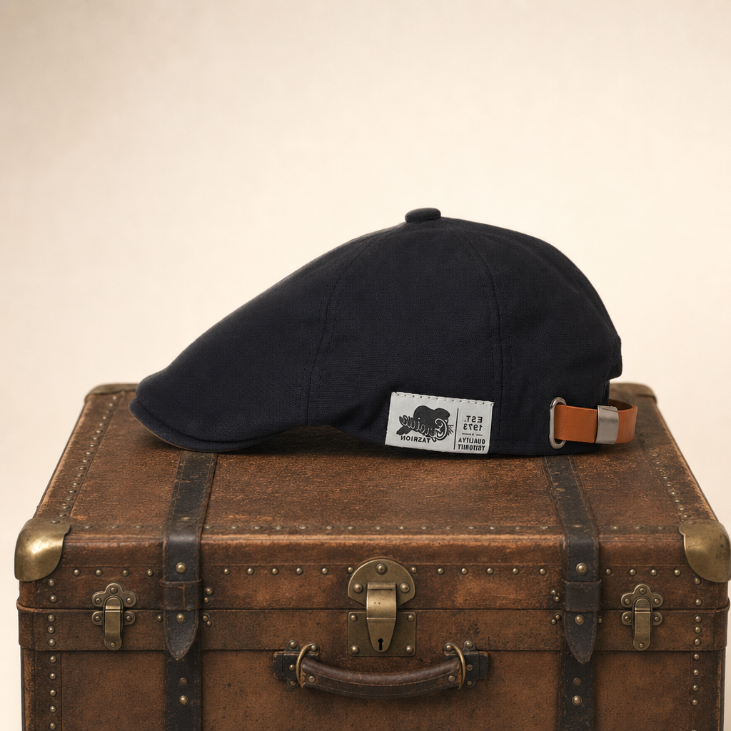 Katoenen flatcap — DEN HAAG
