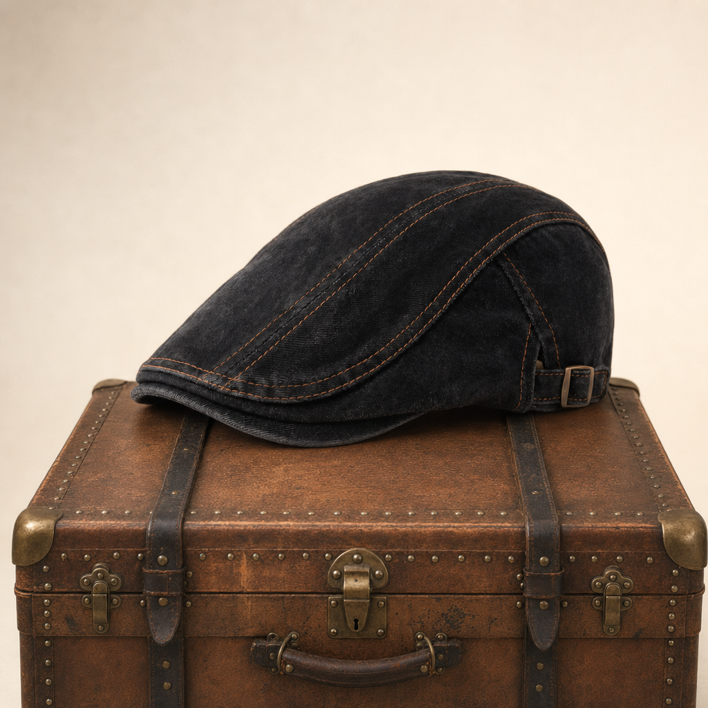 Denim flatcap — HEEZE