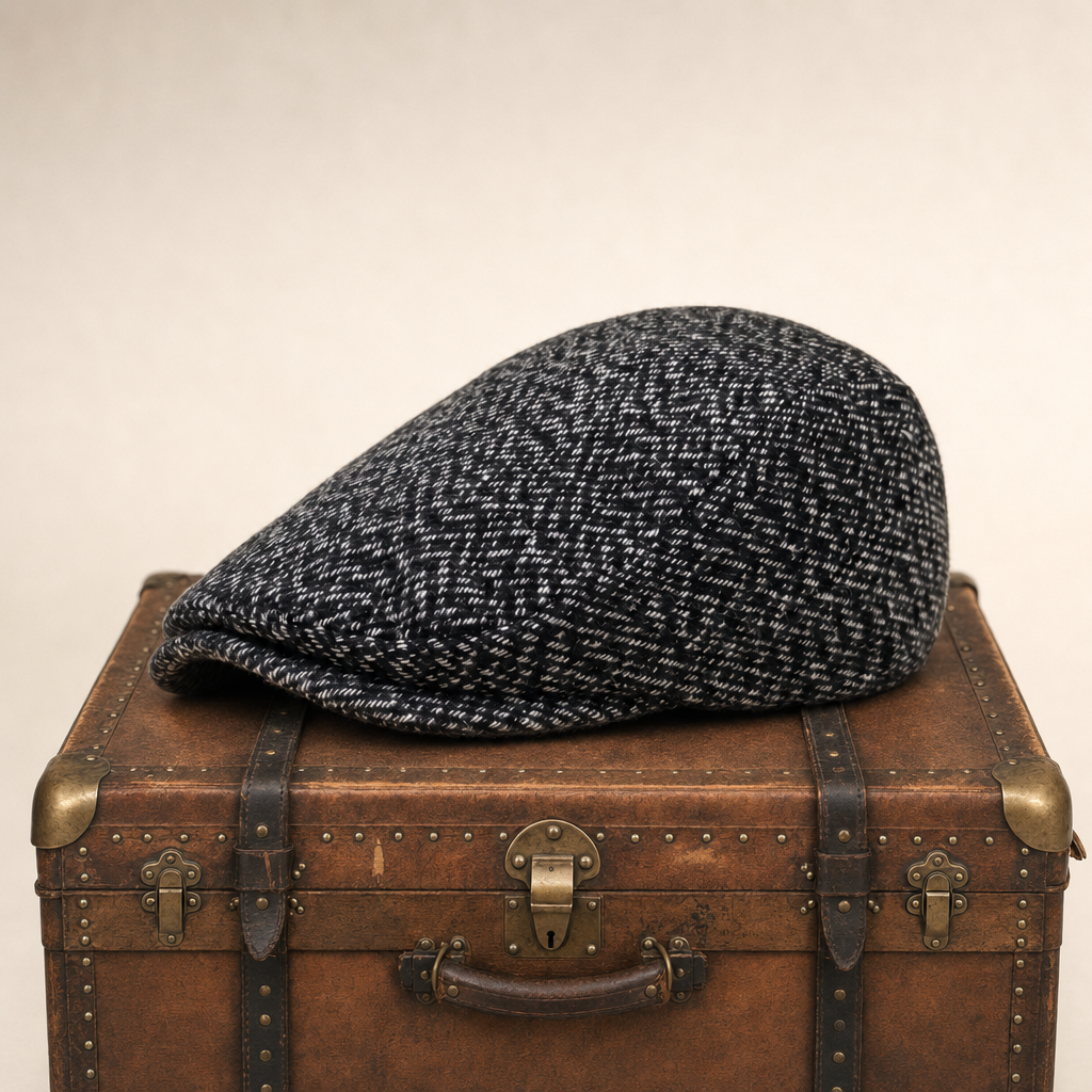 Tweed flatcap — DOKKUM