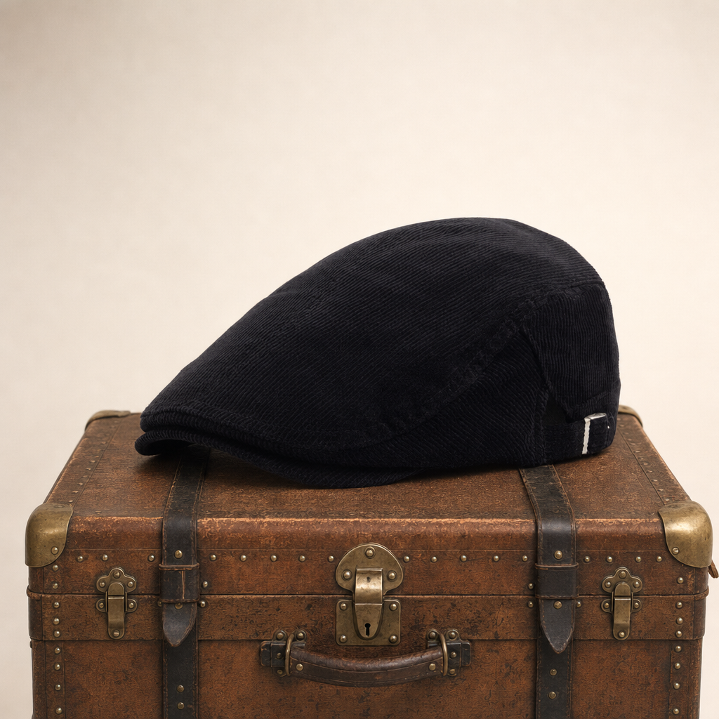 Corduroy flatcap — VLODROP
