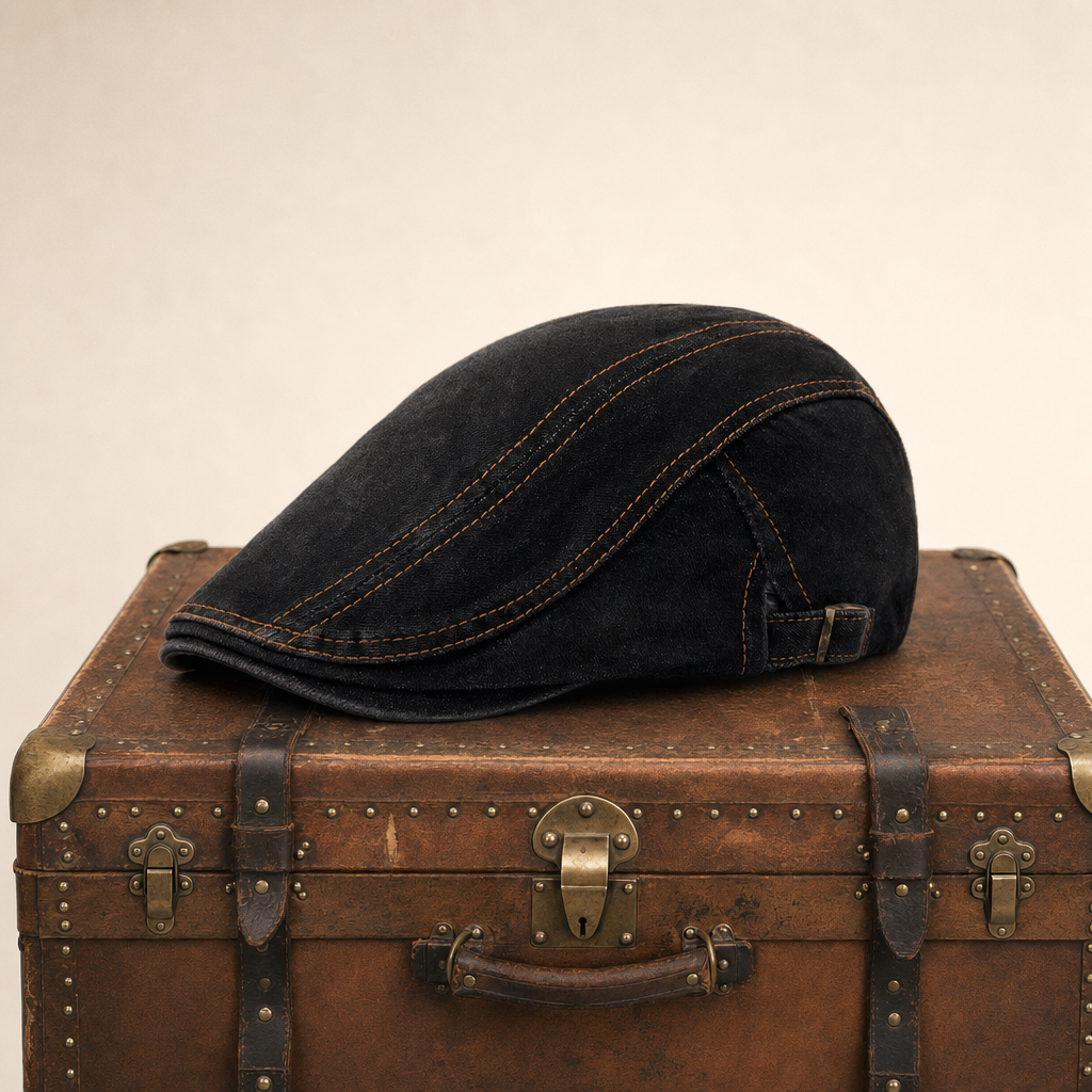 Denim flatcap — MARKNESSE