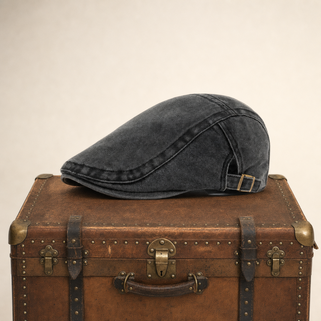 Denim flatcap — ZUIDLAREN