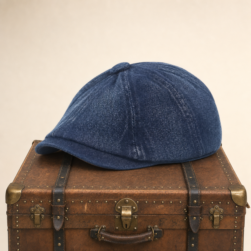Denim ballonpet — VINKEVEEN