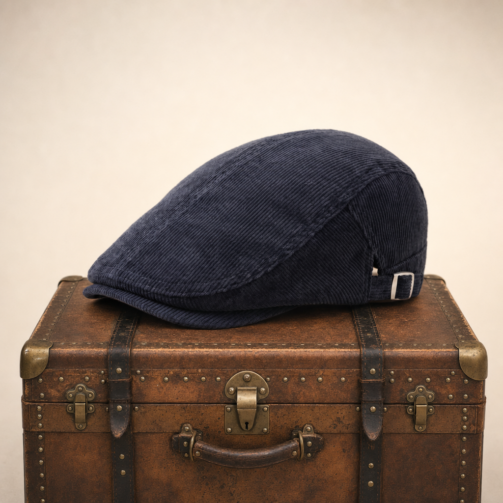 Corduroy flatcap — WASSENAAR