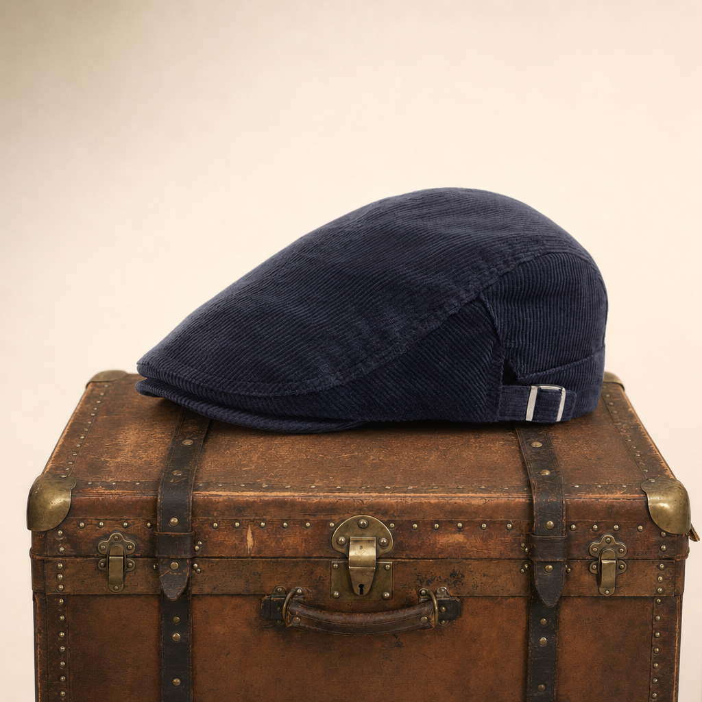 Corduroy flatcap — VLODROP