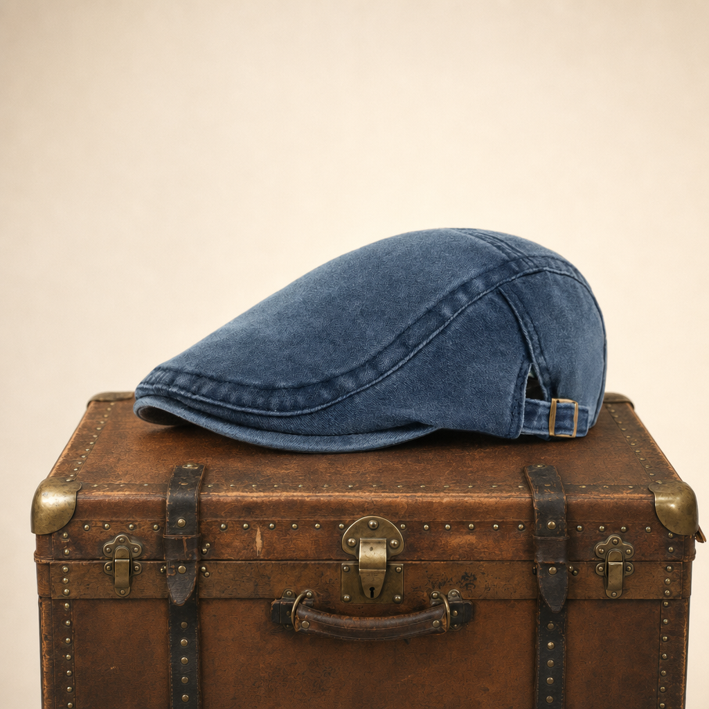 Denim flatcap — ZUIDLAREN