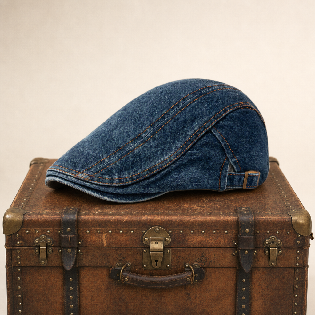 Denim flatcap — MARKNESSE