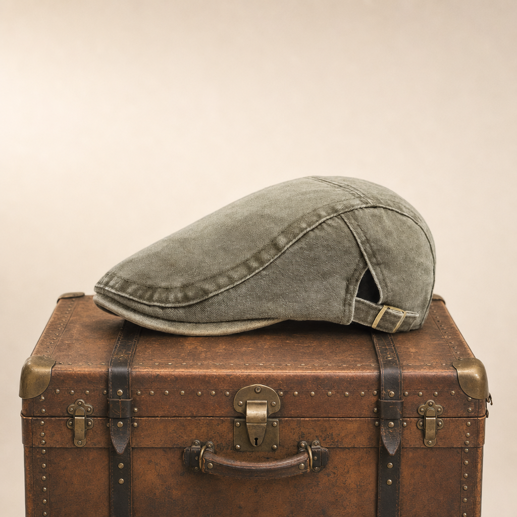 Denim flatcap — ZUIDLAREN