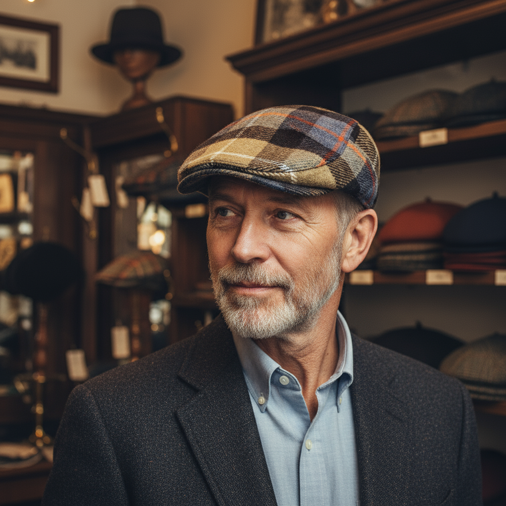 Flatcap van wolmix — MILLINGEN